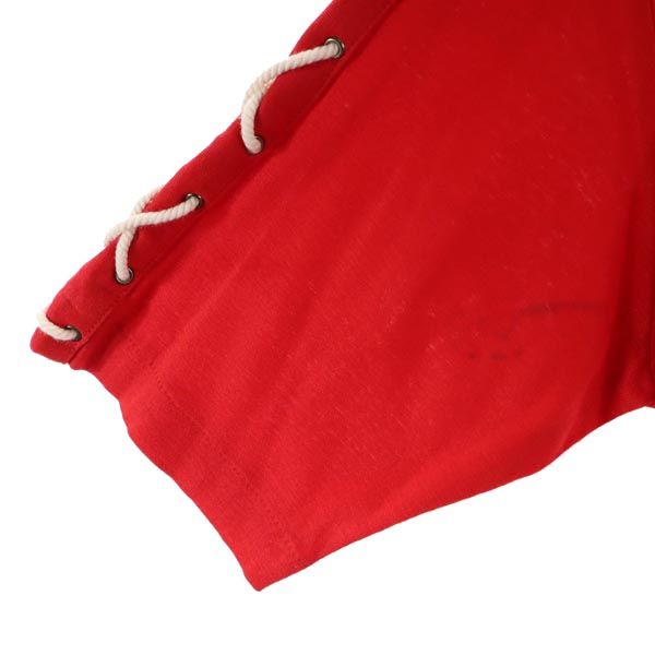 PIA SPORTS ピアスポーツ 半袖 Tシャツ 4 赤 胸ポケット付 メンズ