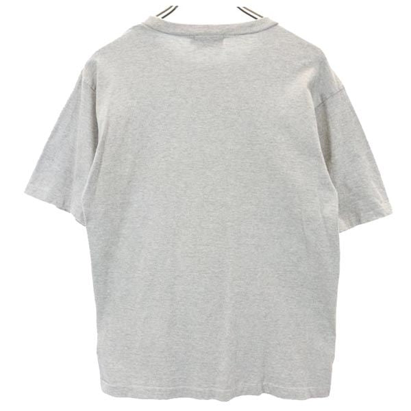 FILA フィラ プリント 半袖 Tシャツ M グレー メンズ
