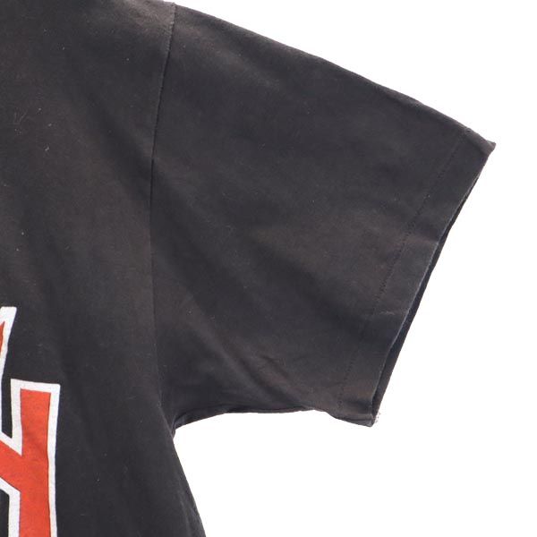 Hanes ヘインズ 90s オールド USA製 METAL CHURCH WORLD TOUR 1991-1992 半袖 Tシャツ L ブラック系 メタルチャーチ バンT メンズ