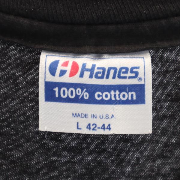 Hanes ヘインズ 90s オールド USA製 METAL CHURCH WORLD TOUR 1991-1992 半袖 Tシャツ L ブラック系 メタルチャーチ バンT メンズ