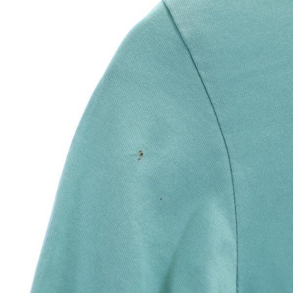 ダックス 日本製 7分袖 カットソー 38 青系 DAKS Tシャツ レディース