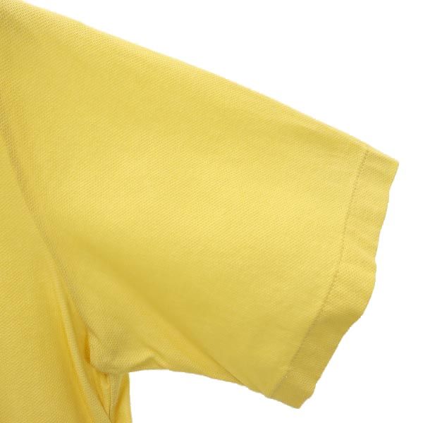 ダックス 半袖 ポロシャツ L イエロー DAKS 鹿の子 メンズ