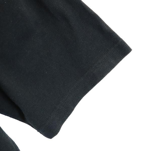 BOSS ボス 半袖 ポロシャツ 黒×白 鹿の子 メンズ