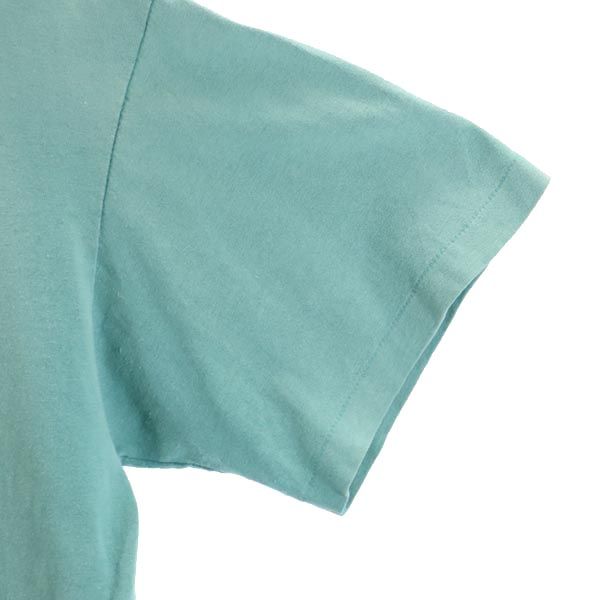 Hanes BILLABONG ヘインズ ビラボン 90s オールド バックプリント 半袖 Tシャツ M グリーン系 メンズ