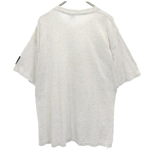 STARTER スターター 90s オールド USA製 プリント 半袖 ワシントンレッドスキンズ Tシャツ L グレー系 メンズ