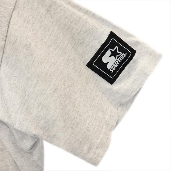 STARTER スターター 90s オールド USA製 プリント 半袖 ワシントンレッドスキンズ Tシャツ L グレー系 メンズ