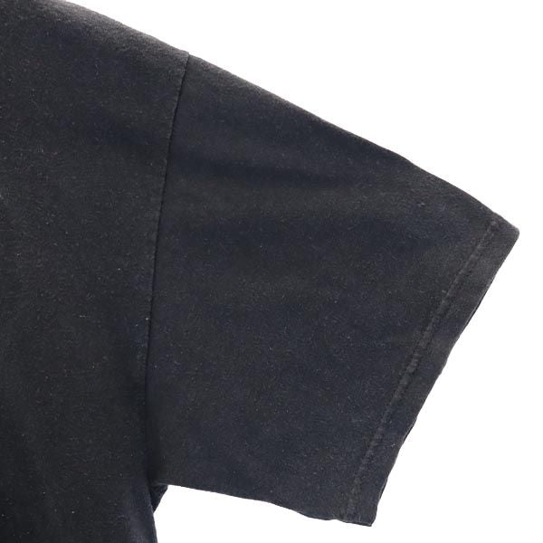 Hanes ヘインズ プリント マイケルジャクソン 半袖 Tシャツ M ブラック系 バンT メンズ