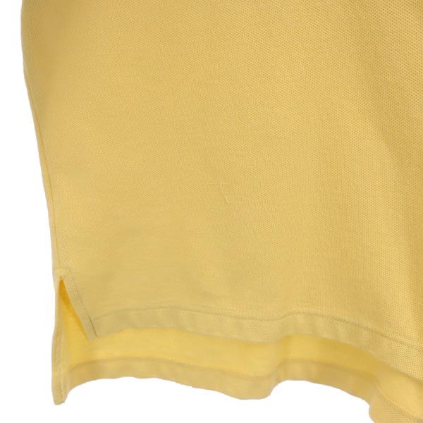 CHAPS チャップス 90s オールド 半袖 ポロシャツ M イエロー 鹿の子 メンズ