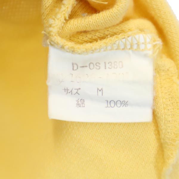 CHAPS チャップス 90s オールド 半袖 ポロシャツ M イエロー 鹿の子 メンズ