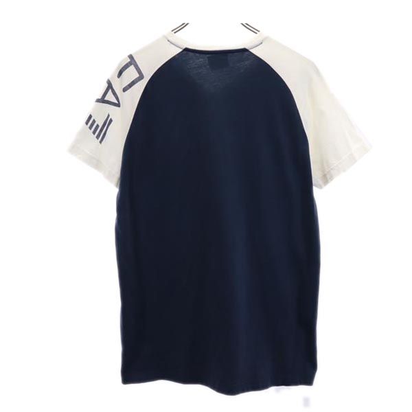 Emporio Armani エンポリオアルマーニ 半袖 Tシャツ M ネイビー系 メンズ