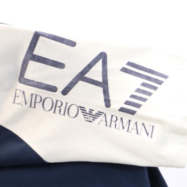 Emporio Armani エンポリオアルマーニ 半袖 Tシャツ M ネイビー系 メンズ