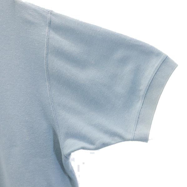 CHAPS チャップス 80s ヴィンテージ 半袖 ポロシャツ M 水色 鹿の子 メンズ