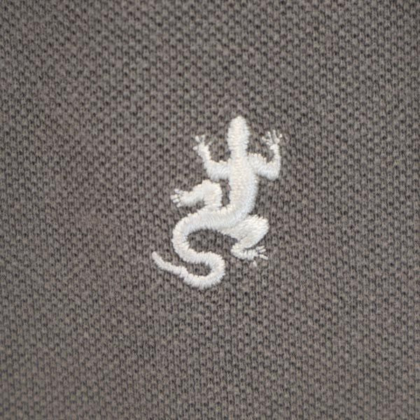 agnes b. アニエスベー 半袖 ポロシャツ 10ANS グレー ENFANT 鹿の子 キッズ