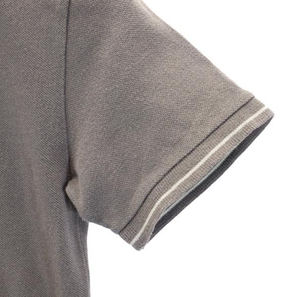 agnes b. アニエスベー 半袖 ポロシャツ 10ANS グレー ENFANT 鹿の子 キッズ