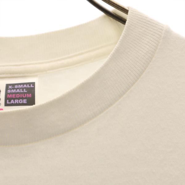 ベイプ 日本製 プリント 半袖 Tシャツ XS ホワイト系 BAPE メンズ