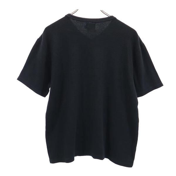 Calvin klein カルバンクライン 日本製 半袖 Vネック Tシャツ M ブラック系 メンズ