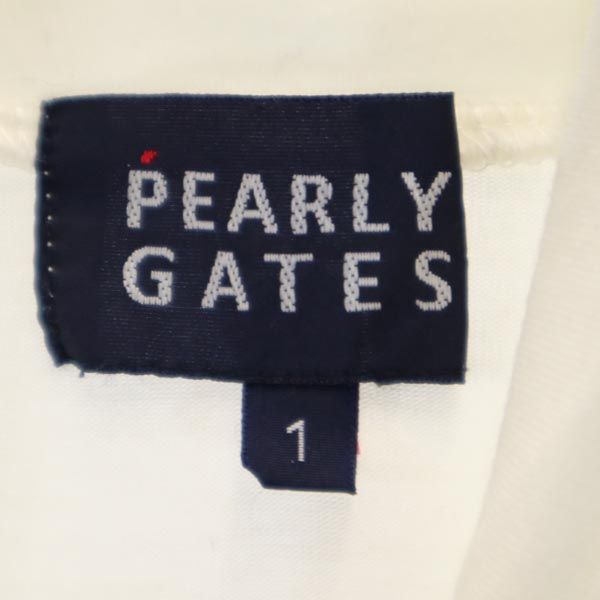 PEARLY GATES パーリーゲイツ ゴルフ 半袖 Tシャツ 1 ピンク系 レディース
