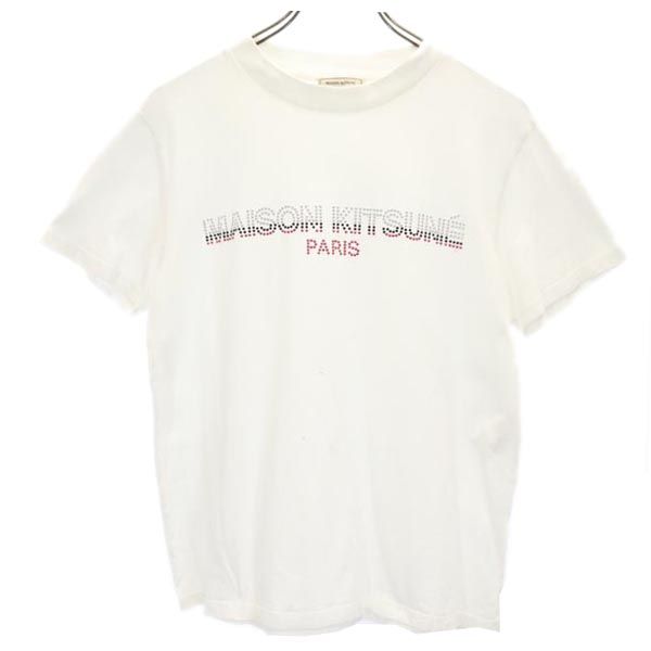 MAISON KITSUNE メゾンキツネ 半袖 Tシャツ S 白系 メンズ