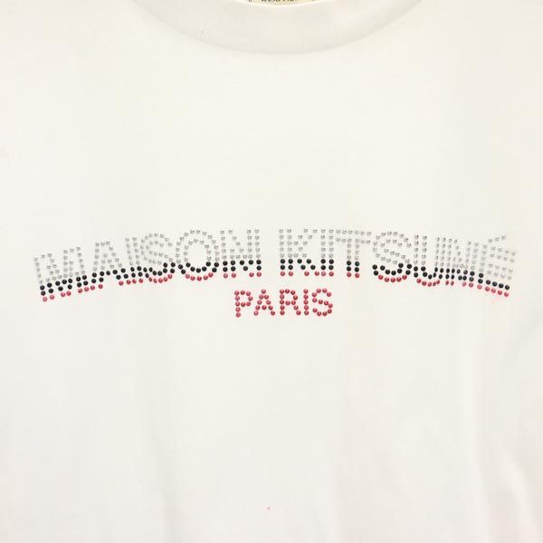 MAISON KITSUNE メゾンキツネ 半袖 Tシャツ S 白系 メンズ