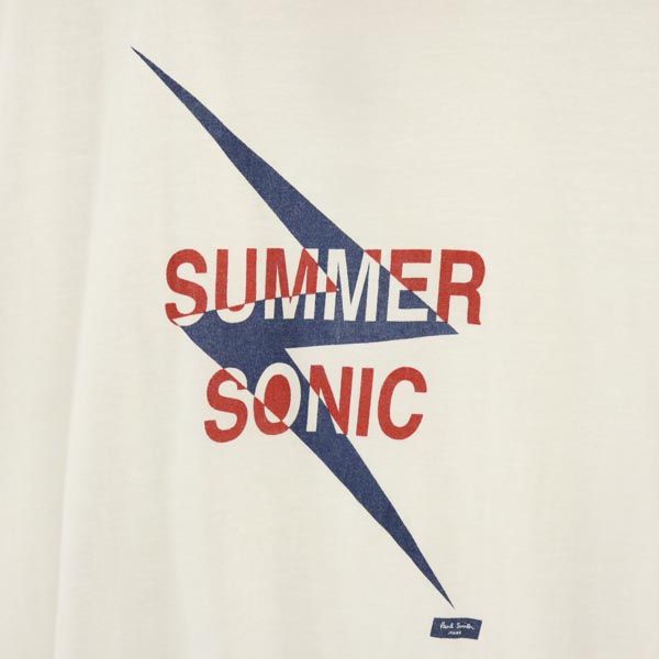Paul Smith JEANS ポールスミスジーンズ 半袖 クルーネック Tシャツ S ホワイト メンズ