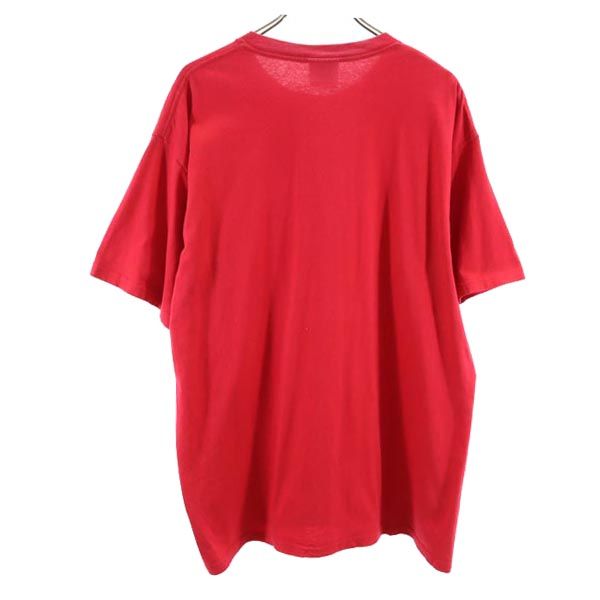 NIKE ナイキ 90s 00s 白タグ オールド 半袖 クルーネック Tシャツ L レッド メンズ
