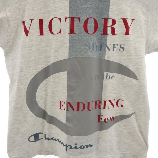 Champion チャンピオン USA製 半袖 Tシャツ L グレー メンズ