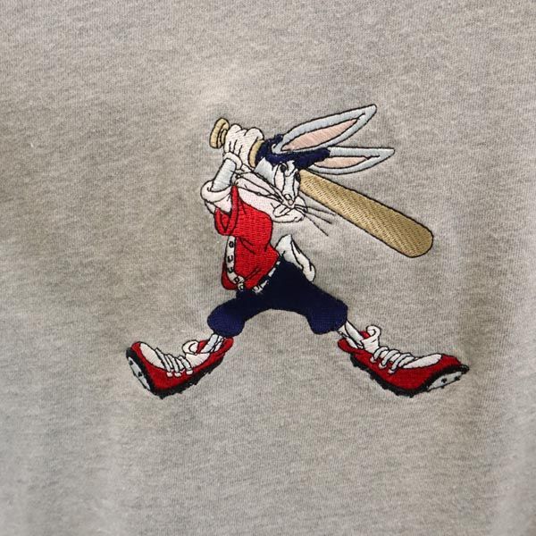 ACME CLOTHING アクメクロージング ルーニーテューンズ 半袖 Tシャツ M グレー系 タスマニアンデビル バッグスバニー キャラクター メンズ