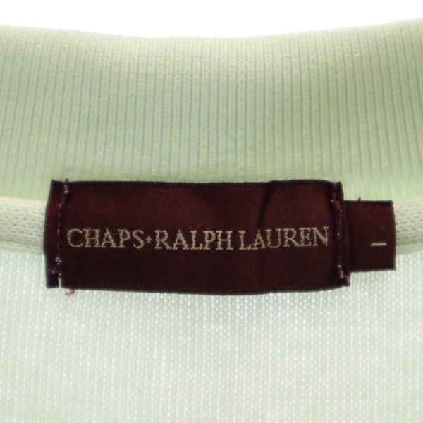 CHAPS RALPH LAUREN チャップスラルフローレン 80s ヴィンテージ 半袖 ポロシャツ グリーン系 メンズ
