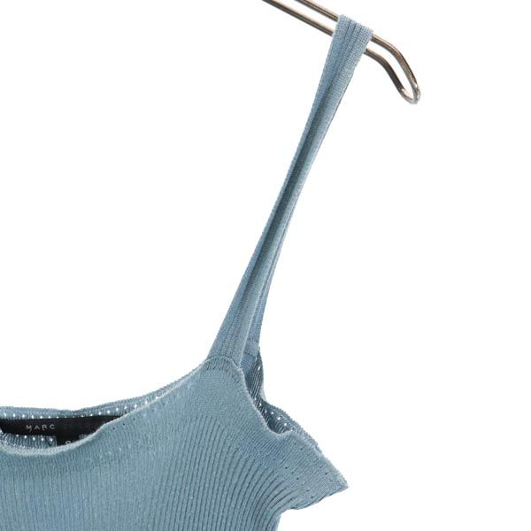 MARC JACOBS マークジェイコブス キャミソール S 青系 ニット レディース