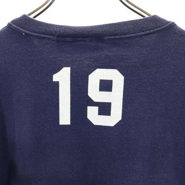 MARQUIS RAMONE 90s オールド USA製 半袖 Tシャツ XXL ネイビー系 ビッグサイズ メンズ