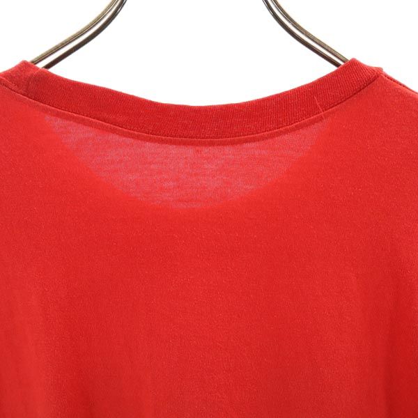 オールド 90s バットマンプリント 半袖 Tシャツ レッド系 OLD メンズ