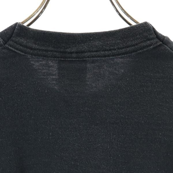 ミッキーアンリミテッド 90s オールド USA製 ミッキーマウスプリント 半袖 Tシャツ M ブラック系 メンズ