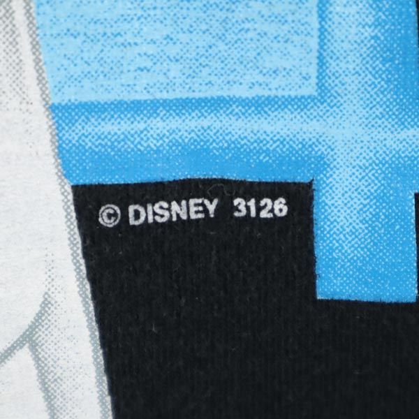 ミッキーアンリミテッド 90s オールド USA製 ミッキーマウスプリント 半袖 Tシャツ M ブラック系 メンズ