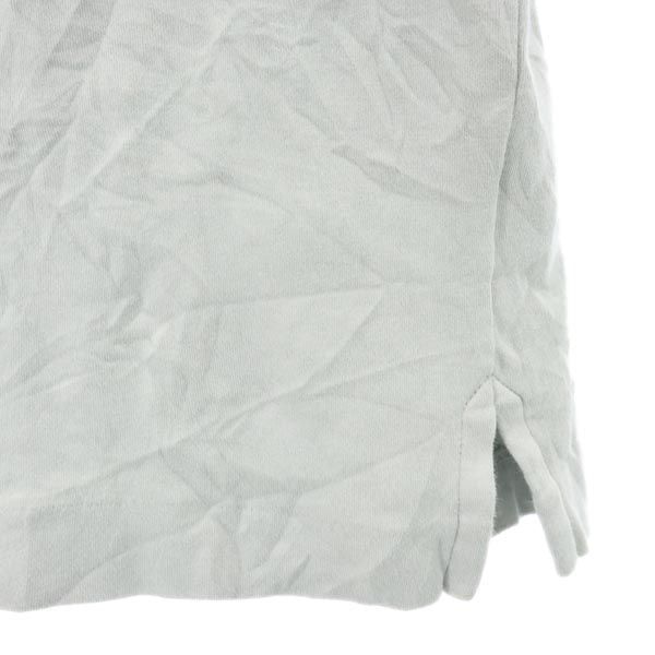 ランズエンド 半袖 ポロシャツ XXL グレー LANDS' END ビッグサイズ メンズ