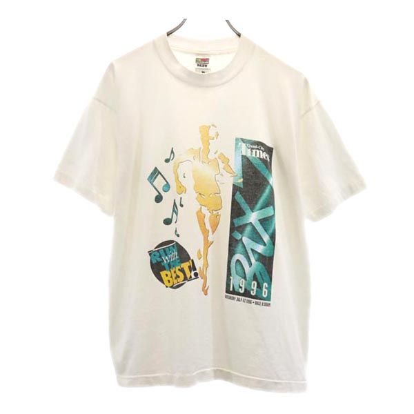 FRUIT OF THE LOOM フルーツオブザルーム 90s オールド 半袖 Tシャツ L 白 メンズ