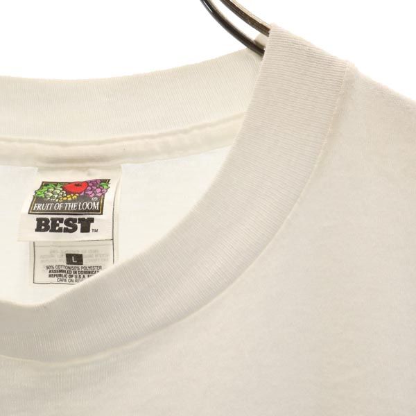 FRUIT OF THE LOOM フルーツオブザルーム 90s オールド 半袖 Tシャツ L 白 メンズ