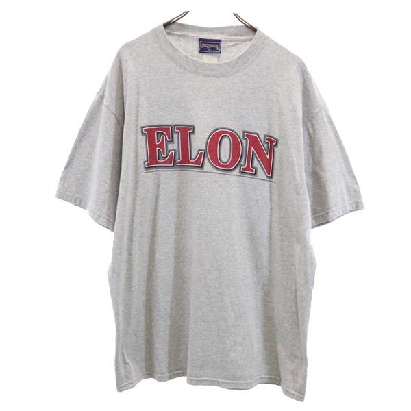 JANSPORTS ジャンスポーツ 90s オールド USA製 半袖 Tシャツ L グレー メンズ