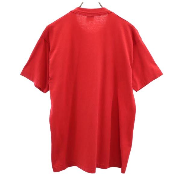FRUIT OF THE LOOM フルーツオブザルーム 90s オールド USA製 半袖 Tシャツ L レッド系 メンズ