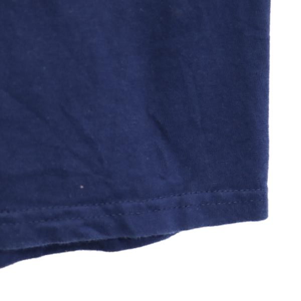 Hanes ヘインズ 90s オールド USA製 半袖 Tシャツ XL ネイビー系 メンズ