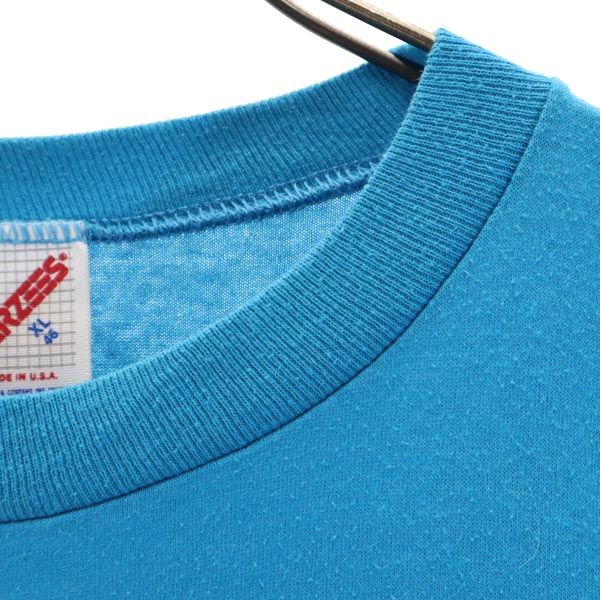 JERZEES ジャージーズ 90s オールド USA製 半袖 Tシャツ XL ブルー系 メンズ