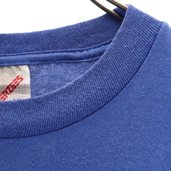 JERZEES ジャージーズ 90s オールド USA製 半袖 Tシャツ XL ブルー系 メンズ