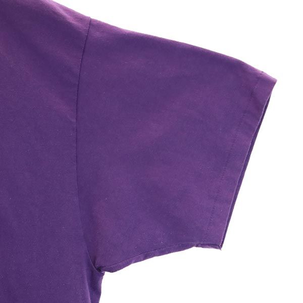 Hanes ヘインズ 90s オールド USA製 半袖 Tシャツ XXL パープル系 ビッグサイズ メンズ