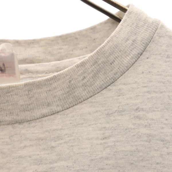 Hanes ヘインズ 80s 90s ヴィンテージ USA製 半袖 Tシャツ XL グレー系 メンズ