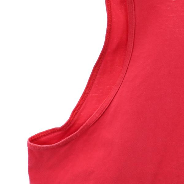 Hanes ヘインズ 90s USA製 オールド ノースリーブ タンクトップ XL レッド系 メンズ