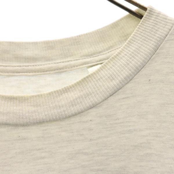 OLD オールド 90s 半袖 クルーネック Tシャツ L グレー系 メンズ