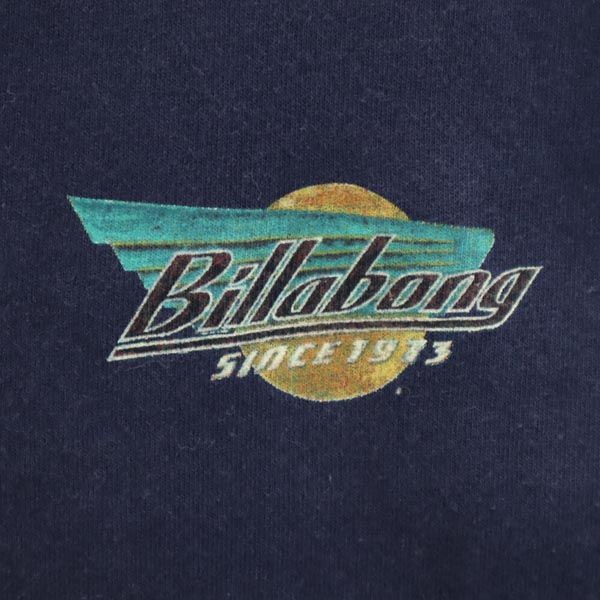 BILLABONG ビラボン 90s バックプリント 半袖 Tシャツ S ネイビー系 メンズ