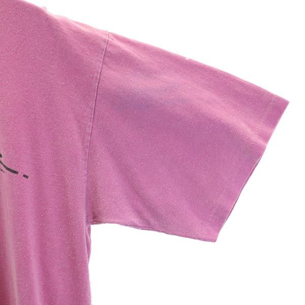 Generra Hypercolor ジェネラ ハイパーカラー 90s オールド 半袖 Tシャツ パープル メンズ