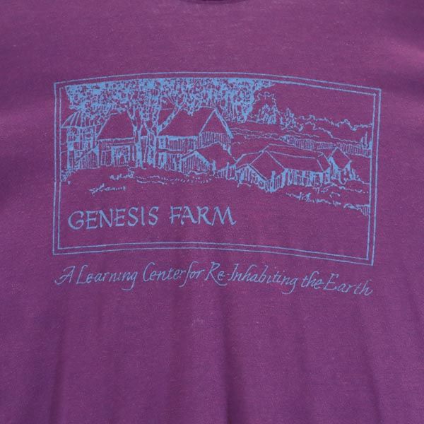 OLD オールド 90s 半袖 Tシャツ パープル GENESIS FARM メンズ