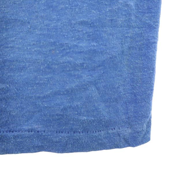 VINTAGE ヴィンテージ 70s 半袖 Tシャツ L ブルー系 メンズ