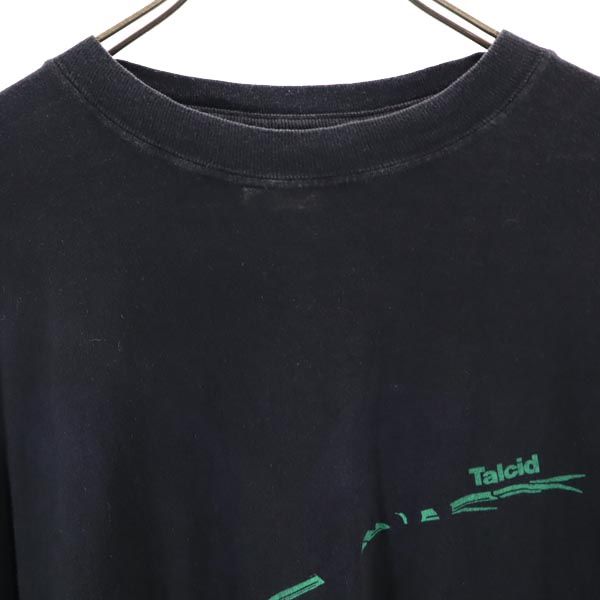 ヴィンテージ 80s 90s オールド 半袖 Tシャツ XL 黒系 VINTAGE メンズ